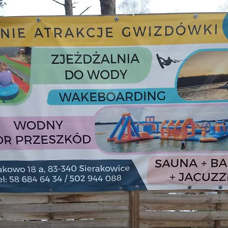 Kaszebsko Norcek 8-10 Osob 4 Sypialnie Jezioro Park Linowy Lowisko Wedkarskie