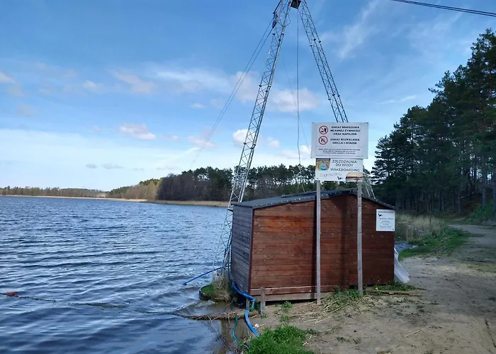 Kaszebsko Norcek 8-10 Osob 4 Sypialnie Jezioro Park Linowy Lowisko Wedkarskie 度假居 Zalakowo