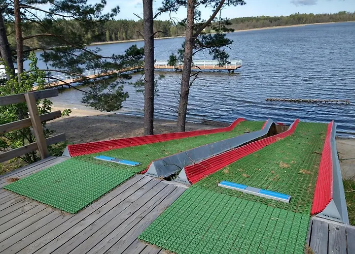 Kaszebsko Norcek 8-10 Osob 4 Sypialnie Jezioro Park Linowy Lowisko Wedkarskie 度假居 Zalakowo